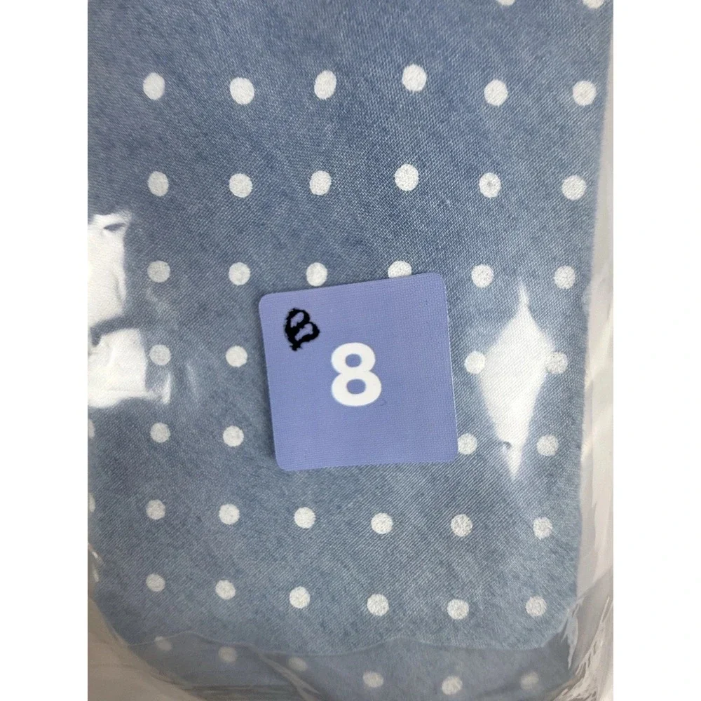 Tommy Hilfiger Blue Polka‎ Dot cotton Neck Tie